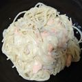 7350みとちゃん's cooksnap of when they made 鮭の豆乳クリームパスタ.