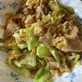 シンシン430's cooksnap of when they made 豚肉とキャベツのオートミールチャーハン.