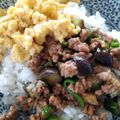KannoPopo's cooksnap of when they made 茄子・ピーマン・豚挽肉の味噌炒め.
