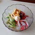 チコリママ's cooksnap of when they made カニかまで冷やし中華.
