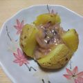 朔耶's cooksnap of when they made 塩辛onじゃがバター♪.