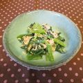 龍青空ママ's cooksnap of when they made 簡単一品♥小松菜とツナの和え物.