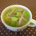 龍青空ママ's cooksnap of when they made 簡単！アボカドとベーコンの食べるスープ.