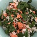 Yokchina's cooksnap of when they made 鮭と大葉の混ぜご飯.