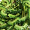 りゅこひま's cooksnap of when they made 苦手な人も!ゴーヤお浸し.