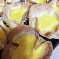 ★ゆむ★'s cooksnap of when they made 残った餃子の皮☆エッグタルト.