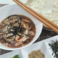 在宅勤務のおじさん's cooksnap of when they made やみつき♪きのこ入り豚肉汁のつけそうめん.