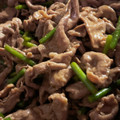 リクック's cooksnap of when they made 本格！豚コマ肉とニンニクの芽炒め.
