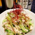 とろろ☆'s cooksnap of when they made きゅうりとみょうがサラダチキンレモンあえ.