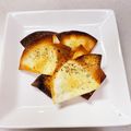 なーなちゃん's cooksnap of when they made 揚げない☆餃子の皮おつまみチップス.