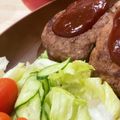♛tiara♛'s cooksnap of when they made ハンバーグ（オーブン使用）.
