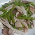 クックMayo☆'s cooksnap of when they made ★美味しい★いかとアスパラの中華炒め★.