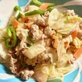 みほプウ♡'s cooksnap of when they made キャベツでかさまし！豚キムチ.