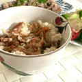 だりりラブ's cooksnap of when they made 簡単☆きのこと牛蒡ベーコンの混ぜご飯.