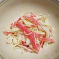 ☆雪矢☆'s cooksnap of when they made 3分おつまみ☆カニカマの辛子マヨ和え.