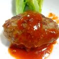 ひんべえ's cooksnap of when they made 簡単！ふっくら！チーズINハンバーグ♡.
