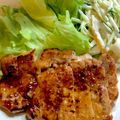pika3's cooksnap of when they made 塩麹柔らかトンテキ！照り焼きソース！.