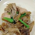 かめあざらし's cooksnap of when they made 雪国まいたけ極と鶏むね肉の照り焼き丼.
