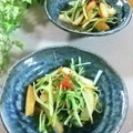 ＊＊ラテ＊＊'s cooksnap of when they made 煮るだけ簡単✿水菜とさつま揚げの煮びたし.