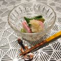バカリャウ's cooksnap of when they made 蒲鉾とオクラのおろし和え☆わさび入り.