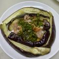 haPPｙsong's cooksnap of when they made レンチンなすカリカリ豚バラのニラポンだれ.