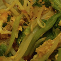 ヨシヨッシー's cooksnap of when they made 5分で完成！もやしとレタスの炒め物.