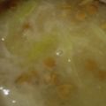 ヨシヨッシー's cooksnap of when they made シンプル☆なめこと長ネギのお味噌汁.