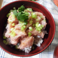violets's cooksnap of when they made ねぎとろ丼.