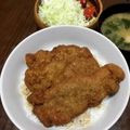 まゆゆまま's cooksnap of when they made ガッツリ食べたい！敦賀のソースカツ丼♡.