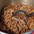 みにみまこ's cooksnap of when they made 黄金比！どて煮(名古屋風).