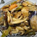 ピーナッツもぐら's cooksnap of when they made なすと豚肉の黒酢しょうが炒め.