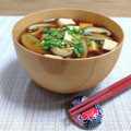 Yukiまむ's cooksnap of when they made ごぼうとしいたけと豆腐の味噌汁.