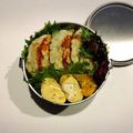 SAsunny's cooksnap of when they made 今日ものっけ弁当(焼き餃子).