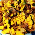 U22D0☆くろまめ's cooksnap of when they made 豚肉のニラ卵スタミナ炒め.