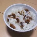 きらり流れ星's cooksnap of when they made 昆布茶とあさりの即席混ぜご飯.
