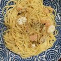 240915's cooksnap of when they made 楽☆シーフードパスタ～バター醤油～.
