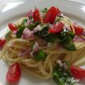 ☆Piglet's cooksnap of when they made 簡単バジルとトマトのソースで冷製パスタ.