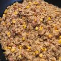 うっでぃー☆'s cooksnap of when they made 簡単フライパンランチ♡コーンバターピラフ.