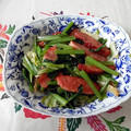 露天好き's cooksnap of when they made スパムと小松菜の簡単炒め.
