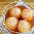 マルんちの丸顔's cooksnap of when they made 桃のコンポート.