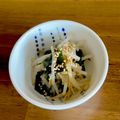 kitty・yumi's cooksnap of when they made [おつまみに]わかめともやしサラダ♡.