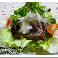 ＊＊ココア＊＊'s cooksnap of when they made かつおのたたき☆サラダ仕立て♪.