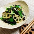 いなばっくす☆'s cooksnap of when they made れんこんとひじきのヘルシーサラダ.