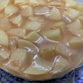 くまみほ99's cooksnap of when they made 桃のコンポートdeレアチーズケーキ.