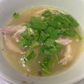 whitebear's cooksnap of when they made 簡単！鶏肉&パクチーのレモンスープ♪.