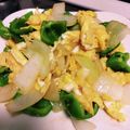まいたけ天's cooksnap of when they made 10分簡単♪　ピーマン玉子.