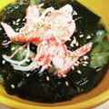 ブランシュkuu's cooksnap of when they made きゅうりとわかめのもずく酢.