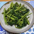 うに子's cooksnap of when they made 簡単あっという間の空芯菜炒め☆.