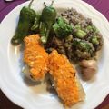 ブランディ's cooksnap of when they made 白身魚の人参マヨソース焼き.