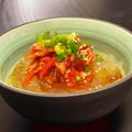 ☆GSSQHY☆'s cooksnap of when they made ところてん☆キムチのっけ.